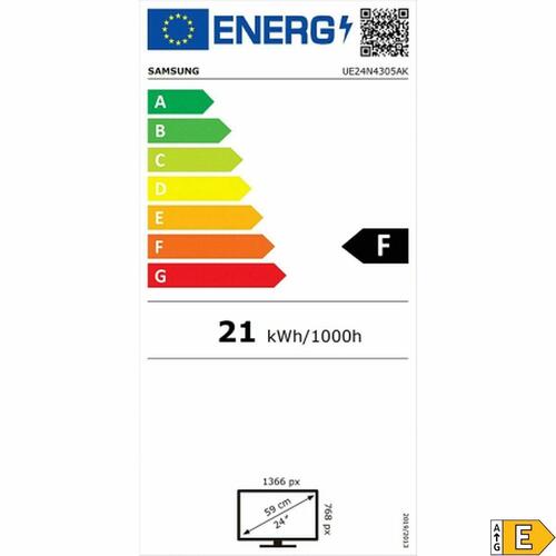 Smart TV Samsung 24" HD LED HDR (OUTLET D)