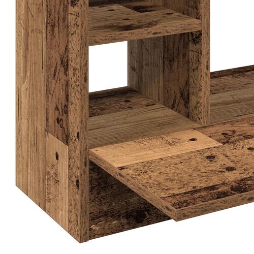 Væghængt Skrivebord Slidt Træ 105x48x75 cm Konstrueret Træ