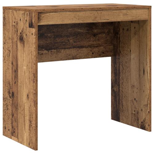 Rustik Skrivebord Gammel Træfinish Træ 80 x 40 x 76 cm