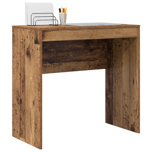 Rustik Skrivebord Gammel Træfinish Træ 80 x 40 x 76 cm