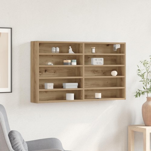 Vitrine Skab Artisan Eg 100x15x58 cm Konstrueret Træ