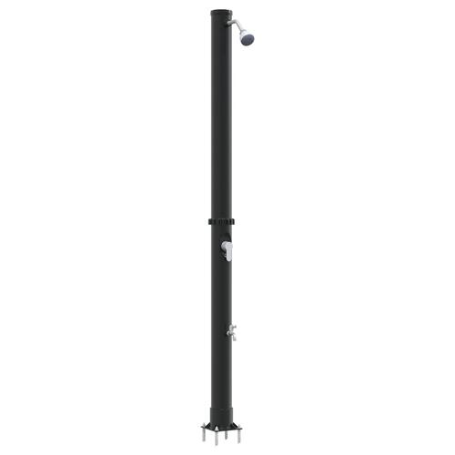 Udendørs Solbruser med Vandhane 217 cm 20 L
