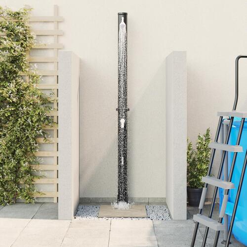 Udendørs Solbruser med Vandhane 217 cm 20 L