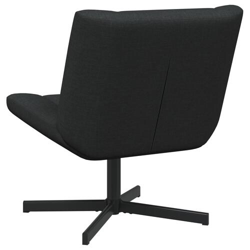 Drejestol Sort Stof, Metal Standard Drejelig Drejestol