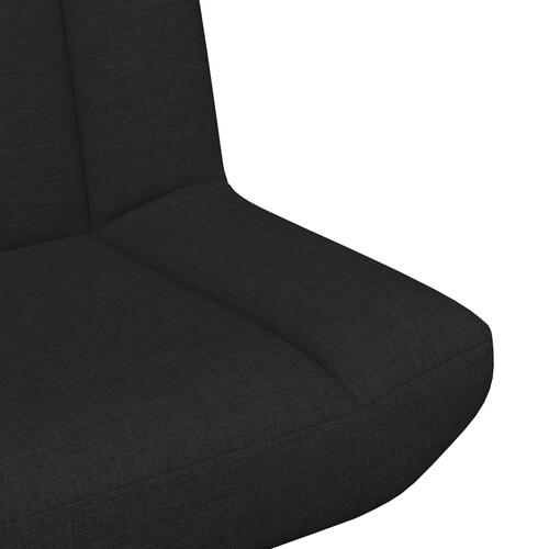 Drejestol Sort Stof, Metal Standard Drejelig Drejestol