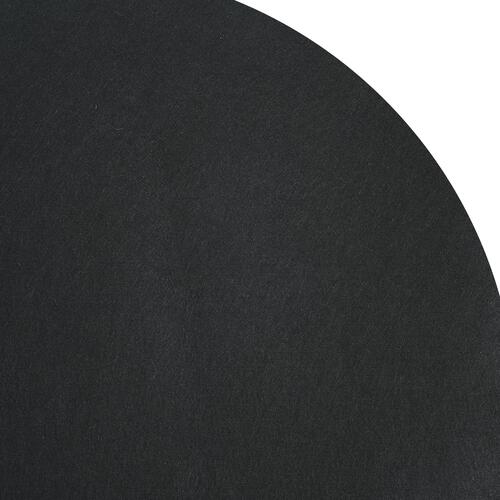 Rundt Pool Cover Sort Polyethylen Ø 550 cm Vandtætte materialer