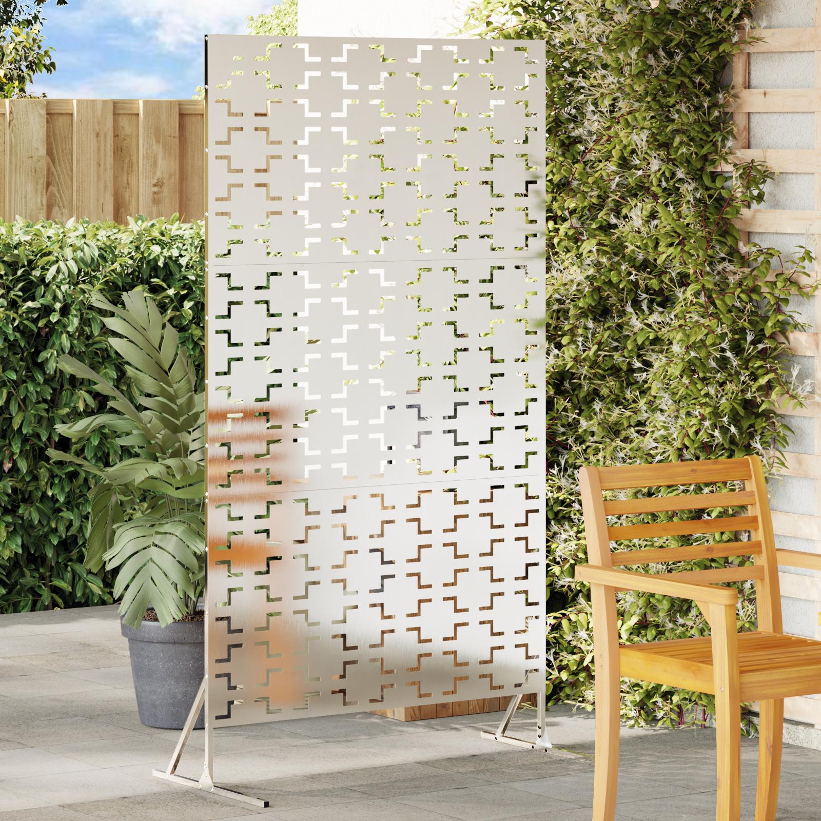 Rustfrit Stål Hegnspanel Rustfrit stål Stor Dekorative Indlæg