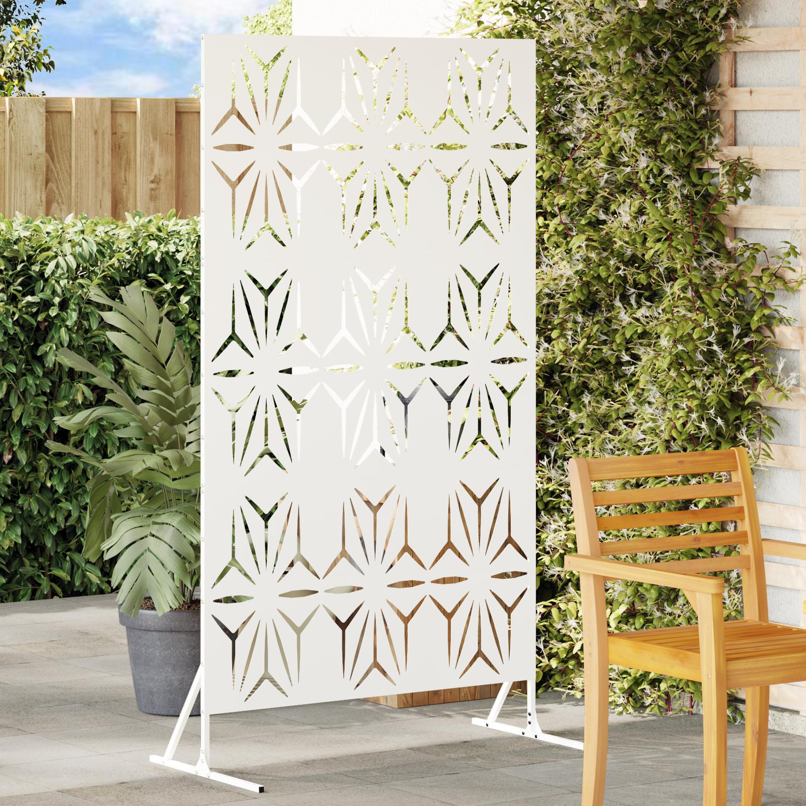 Metalhegnspanel Hvid Metal Stor Dekorative indlæg