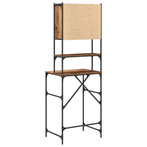Vaskemaskine Skab Gammelt Træ 68x48.5x194 cm