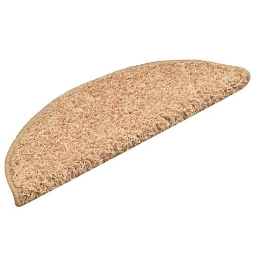 Trappemåtter 30 stk. 56x17x3 cm gylden