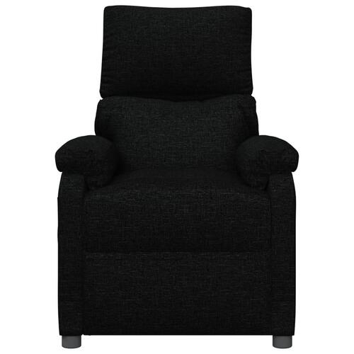 Eldrevet massagestol stof sort