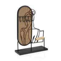 Smykkeskrin Versa Metal 7,5 x 28,5 x 20 cm