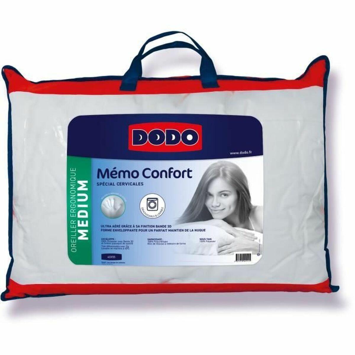 DODO Mémo Confort hovedpude - ergonomisk medium