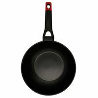 Wok Pande Pyrex Sort Aluminium
