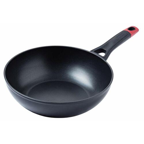 Wok Pande Pyrex Sort Aluminium