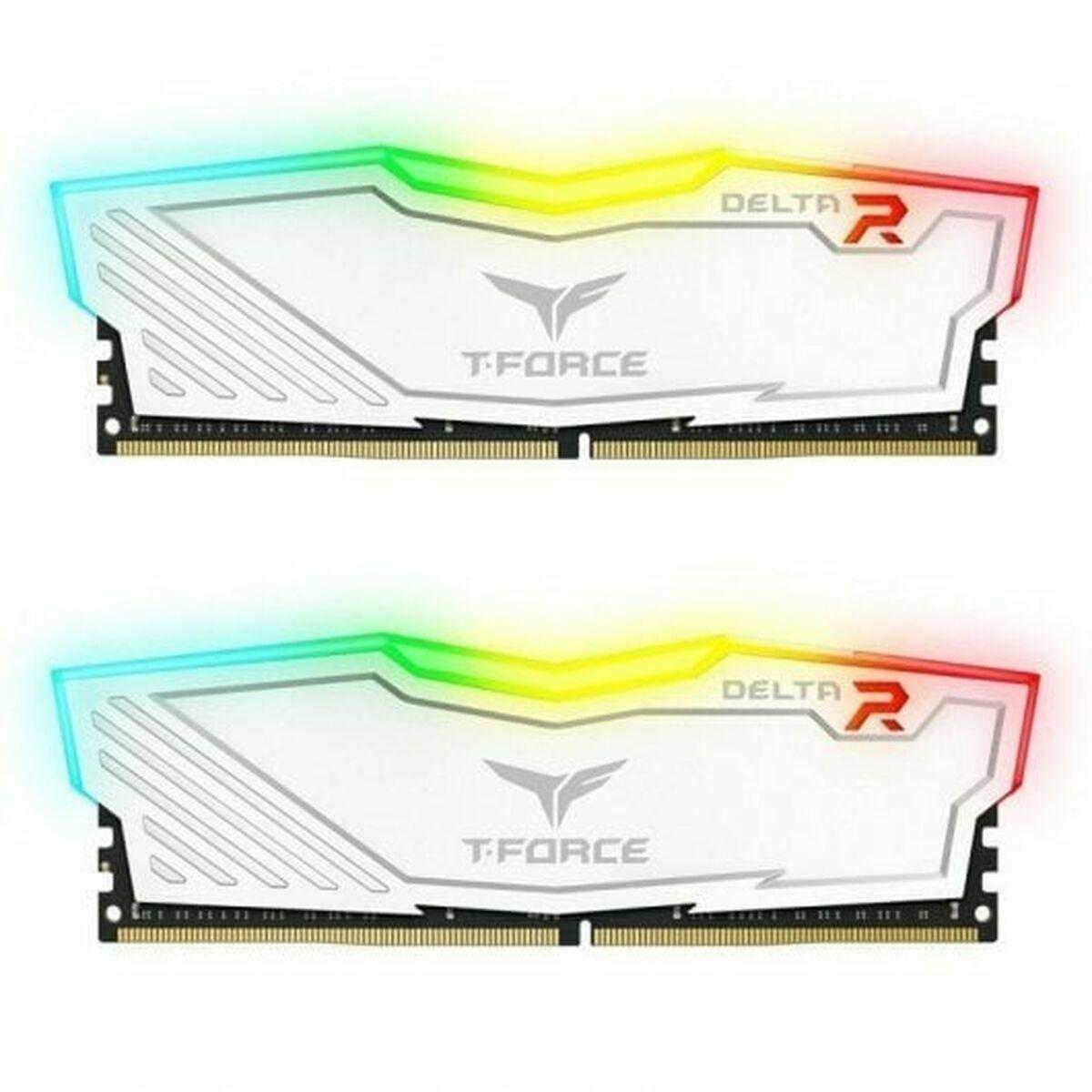 Team Group T-Force Delta RGB RAM 16 GB (2×8) DDR4 3600 MHz - Hvid