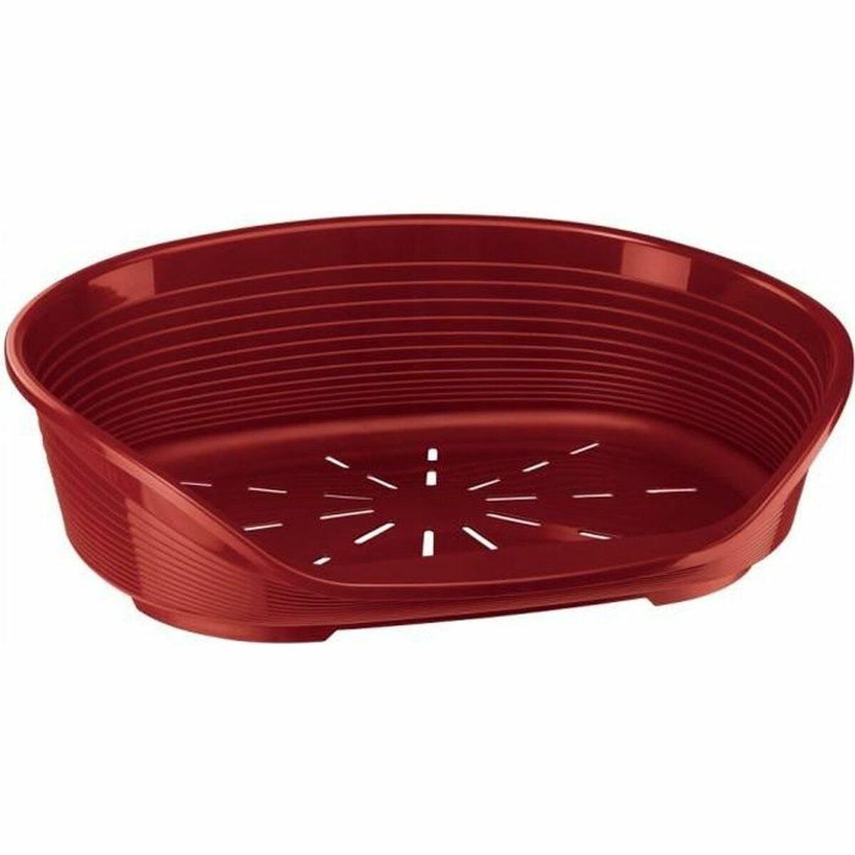 Ferplast hundeseng 49 × 36 × 17,5 cm - bourgogne