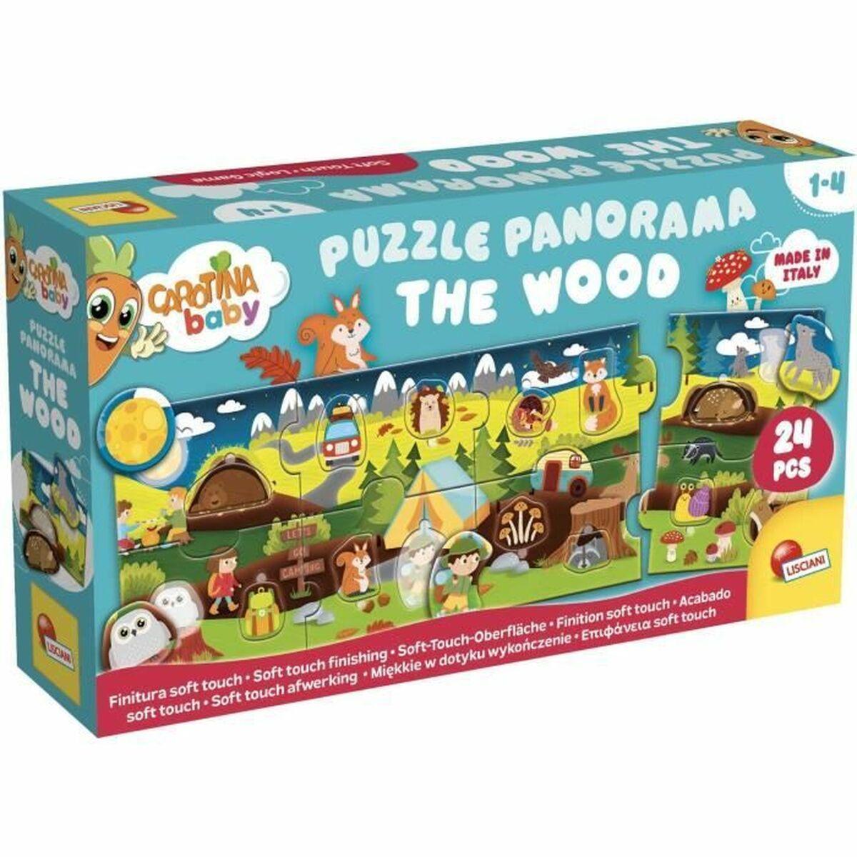 Carotina Baby Puzzle Panorama The Wood - Lisciani Giochi