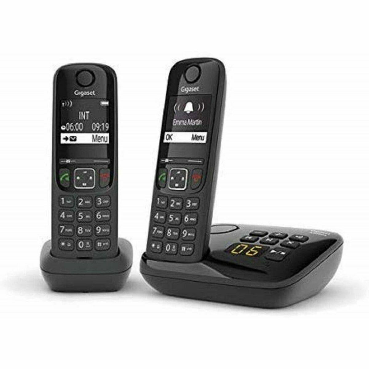 Trådløs telefon Gigaset Sort
