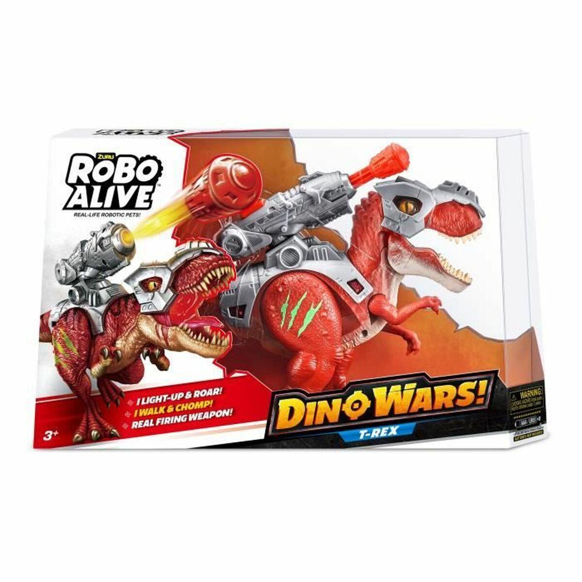 Zuru Robo Alive Dino Wars T-Rex - interaktiv figur, multifarvet