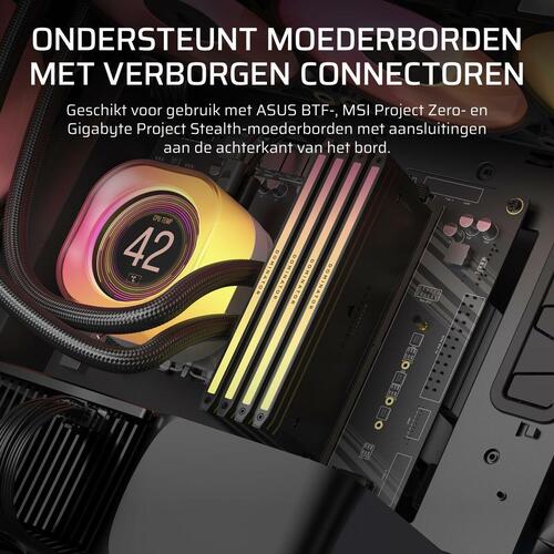 ATX Semi-tårn kasse Corsair Sort