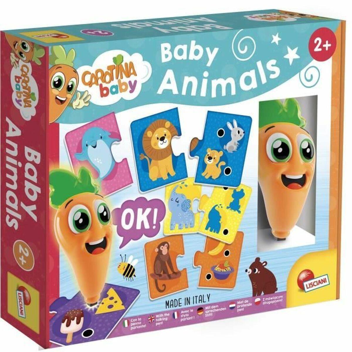 Lisciani Giochi Carotina Baby Animals - lærerigt spil (2+)