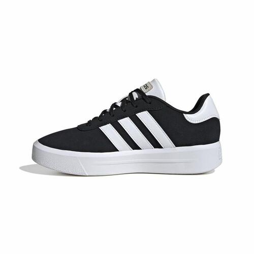 Sportssneakers til damer Adidas Court Platform Suede Sort 40 2/3