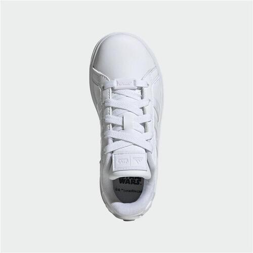 Sportssko til børn Adidas Star Wars Grand Court 2.0 K Hvid 31