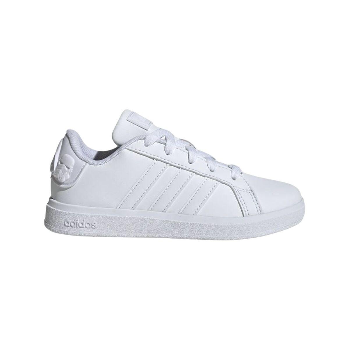 Adidas Star Wars Grand Court 2.0 K børnesneakers - hvid, str. 34