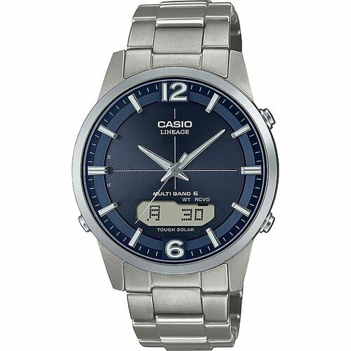 Herreur Casio Sølvfarvet (Ø 40 mm)