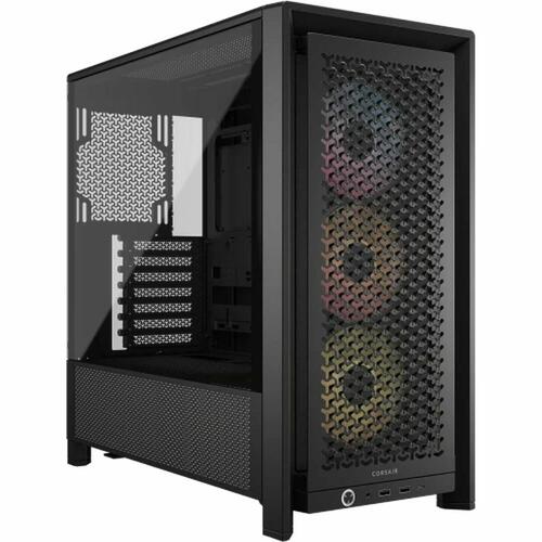 ATX Semi-tårn kasse Corsair Sort
