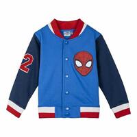 Træningsdragt til børn Spider-Man Blå 6 år