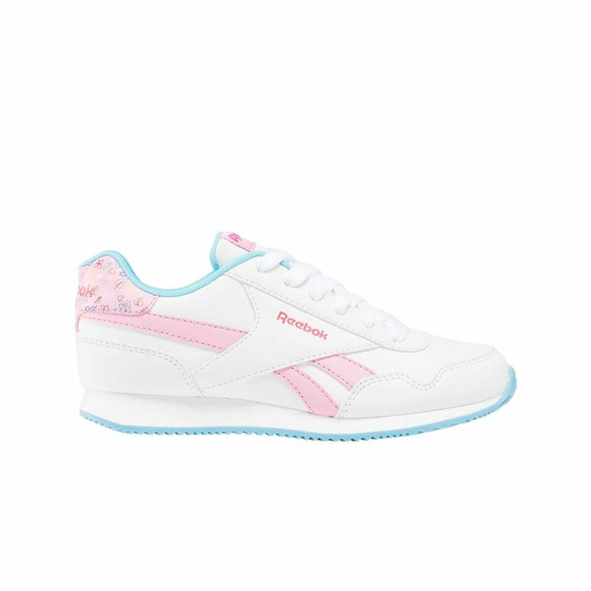 Sportssko til børn Reebok Royal Cl Jog 3.0 Hvid Pink 30