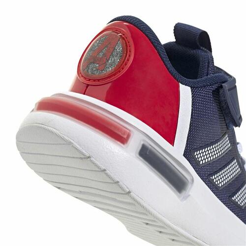 Sportssko til børn Adidas Marvel Captain America Racer Mørkeblå 33