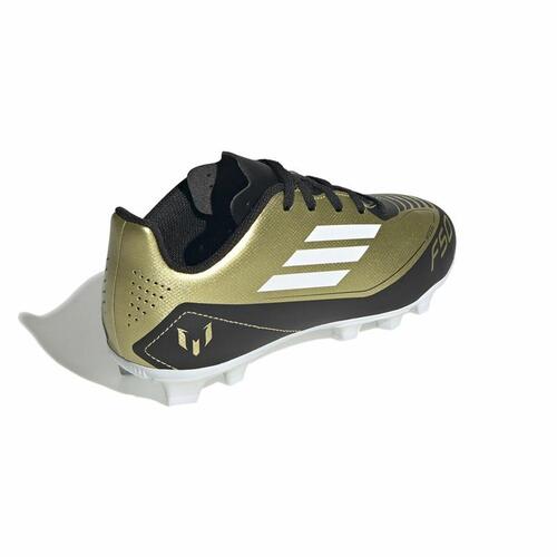 Fodboldstøvler til børn Adidas F50 Club Messi Hvid Gylden 37 1/3