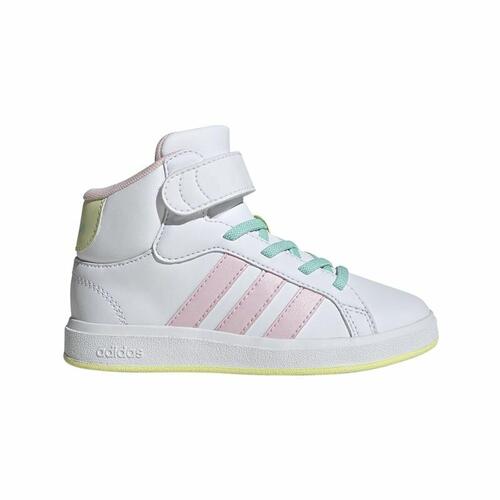 Kondisko til Børn Adidas Grand Court Mid Hvid 32