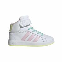 Kondisko til Børn Adidas Grand Court Mid Hvid 33