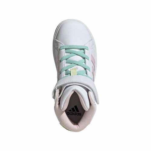Kondisko til Børn Adidas Grand Court Mid Hvid 34