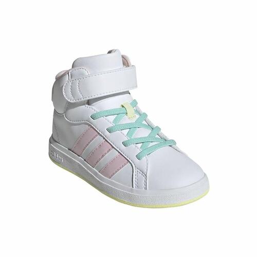 Kondisko til Børn Adidas Grand Court Mid Hvid 34