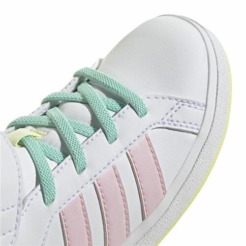 Kondisko til Børn Adidas Grand Court Mid Hvid 34