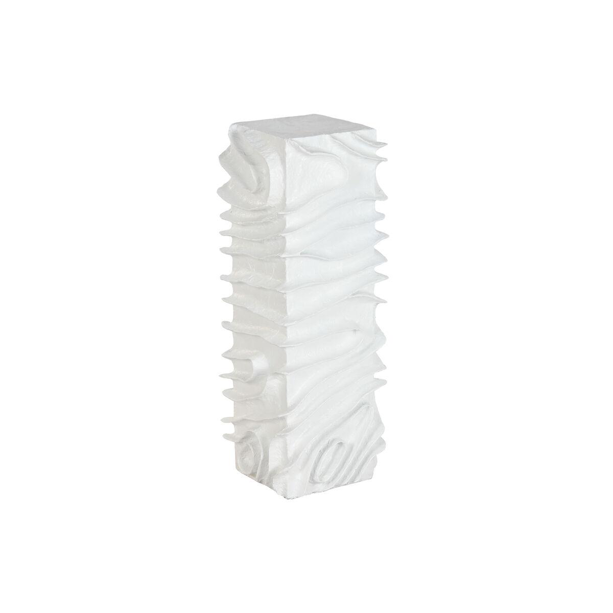 sideskab Home ESPRIT Hvid Træ MDF Moderne 29 x 29 x 80 cm