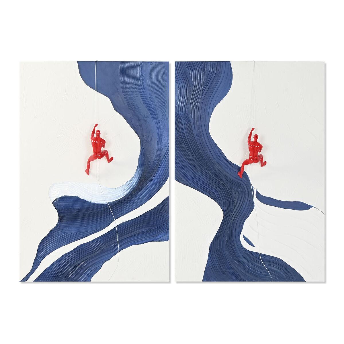 Lærredsmaleri i harpiks, 3D - 80 × 120 cm