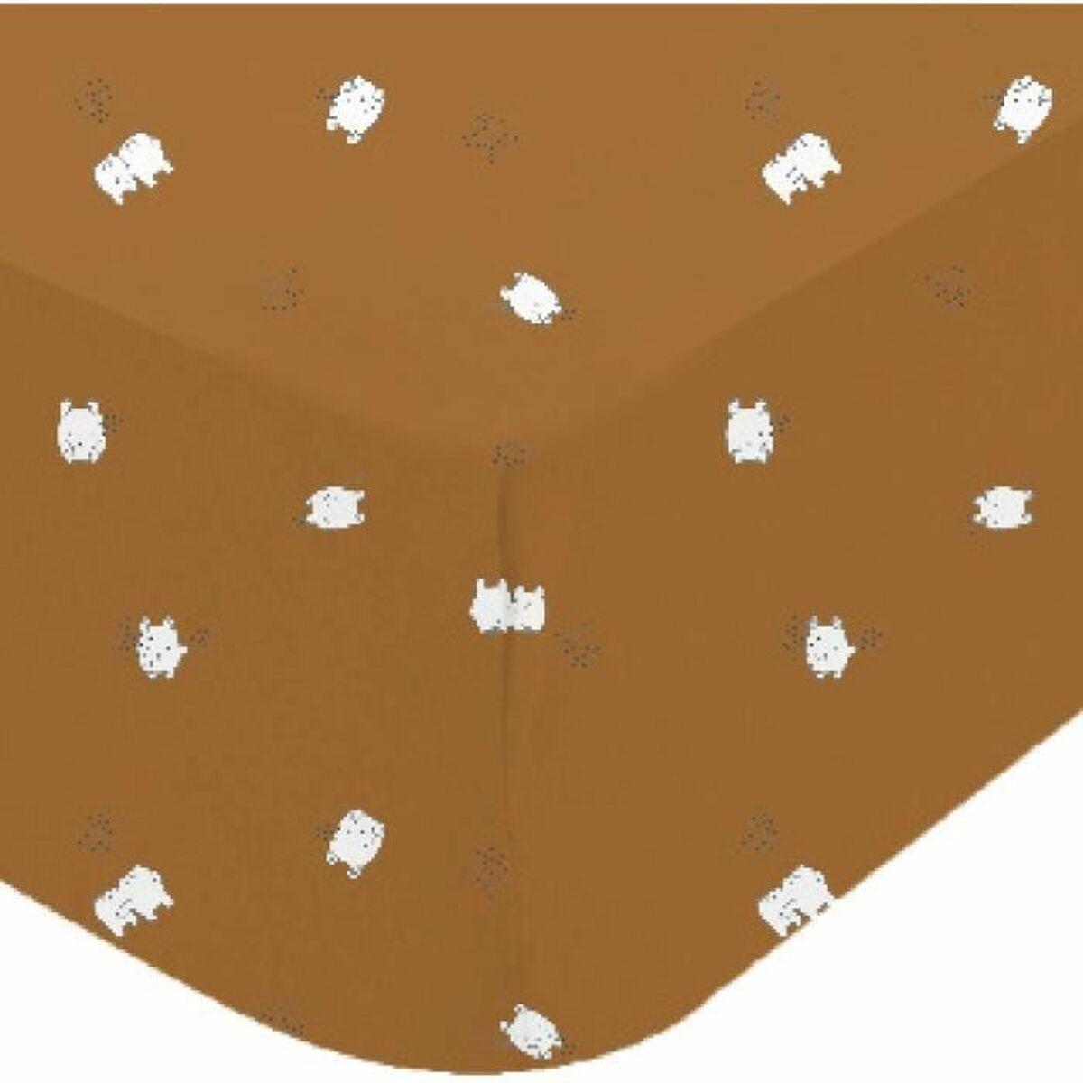 Domiva BOUBOU lagen - brun, 70 x 140 cm, bomuld