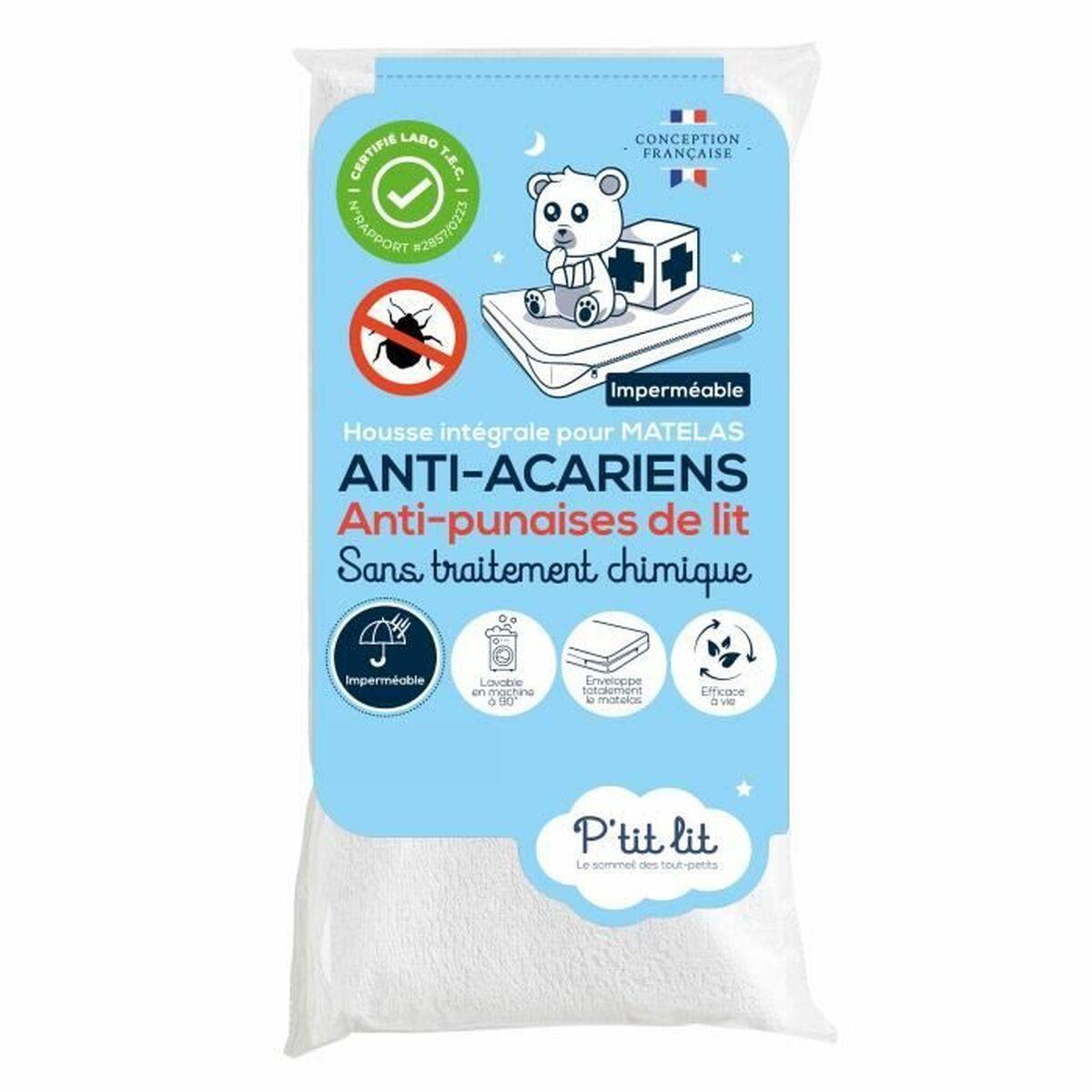 P’TIT LIT madrasbeskytter til barneseng - vandtæt og fuld omslutning