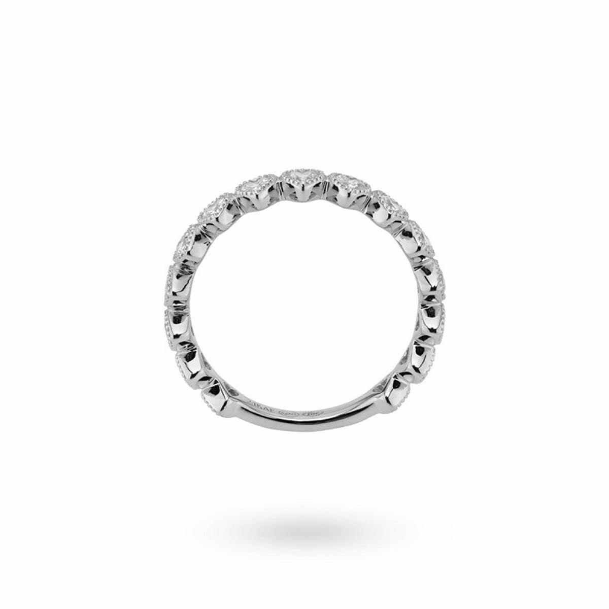 24KAE ring til kvinder - sølvfarvet, størrelse 14 (12492S/54)