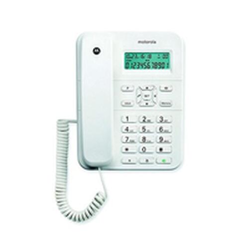 Fastnettelefon Motorola Hvid