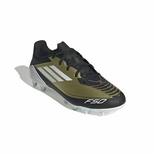 Voksen fodboldstøvler Adidas F50 Club Messi Gylden 46