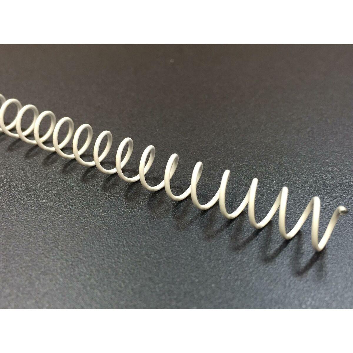 Fellowes bindes spiral - hvid metal, Ø 36 mm