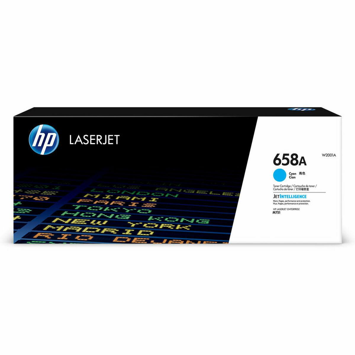 HP 658A toner - Cyan (W2001A) billede