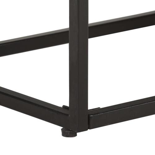 Tv-skab 130x30x45 cm massivt genbrugstræ